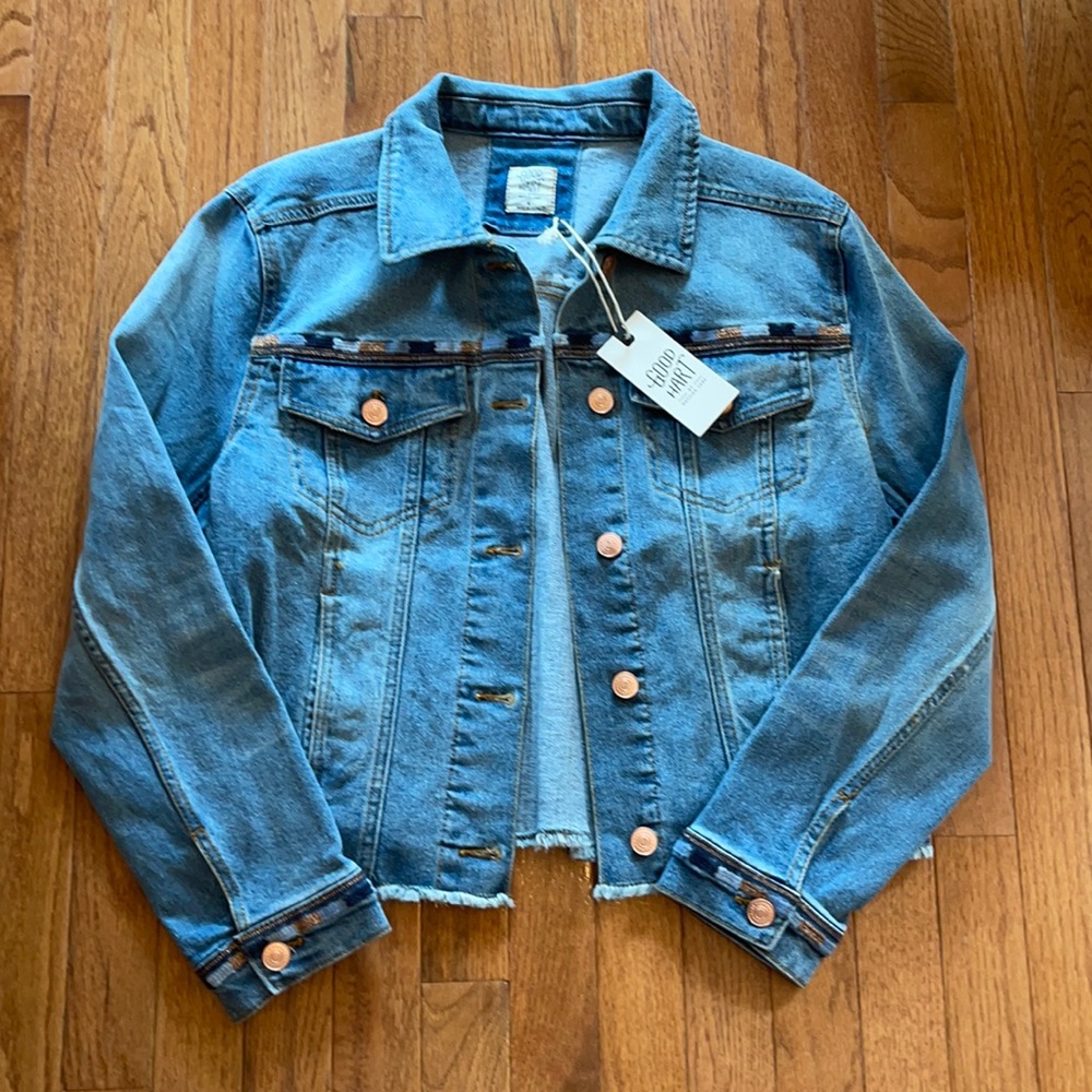 Matilda Jane Good Hart Lone Star Denim Jacket